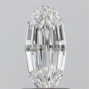 Picture of Natural Diamond 1.01 Carats, Oval with  Cut, E Color, SI1 Clarity and Certified by GIA