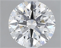 Del inventario de diamantes de laboratorio, 1.64 quilates, Redondo , Color E, claridad VVS2 y certificado GIA