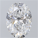 Natural Diamond 3.00 Carats, Oval with  Cut, D Color, VS1 Clarity and Certified by GIA
