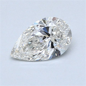 Picture of Natural Diamond 0.70 Carats, Pear with  Cut, H Color, VS2 Clarity and Certified by GIA