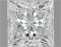Natural Diamond 0.70 Carats, Princess with  Cut, I Color, VVS1 Clarity and Certified by GIA