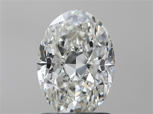 Picture of Natural Diamond 1.40 Carats, Oval with  Cut, J Color, SI1 Clarity and Certified by GIA