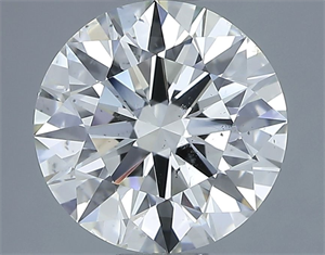 Foto Diamante Natural 2.51 quilates, Redondo , Color I, claridad SI1 y certificado IGI de