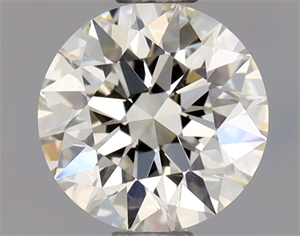 Picture of Natural Diamond 0.70 Carats, Round with Excellent Cut, K Color, VVS1 Clarity and Certified by GIA