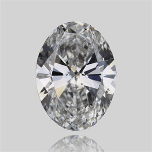 Picture of Natural Diamond 0.30 Carats, Oval with  Cut, F Color, VVS2 Clarity and Certified by GIA