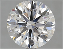 Del inventario de diamantes de laboratorio, 2.51 quilates, Redondo , Color D, claridad VVS1 y certificado GIA