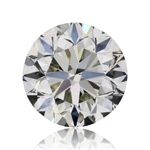 Picture of Natural Diamond 1.00 Carats, Round with Very Good Cut, L Color, VS2 Clarity and Certified by GIA