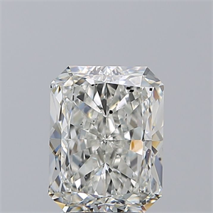 Picture of Natural Diamond 3.50 Carats, Radiant with  Cut, H Color, SI2 Clarity and Certified by GIA