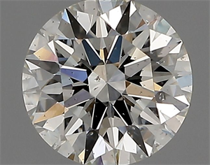 Foto Diamante Natural 0.52 quilates, Redondo , Color I, claridad SI1 y certificado IGI de