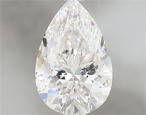 Picture of Natural Diamond 1.01 Carats, Pear with  Cut, F Color, SI2 Clarity and Certified by GIA