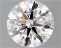 Diamante Natural 1.55 quilates, Redondo , Color D, claridad VS2 y certificado GIA