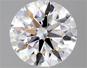 Picture of Natural Diamond 1.55 Carats, Round with Excellent Cut, D Color, VS2 Clarity and Certified by GIA