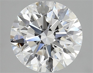 Picture of Lab Grown Diamond 3.04 Carats, Round with Ideal Cut, E Color, VVS2 Clarity and Certified by IGI