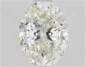 Diamante Natural 0.82 quilates, Ovalado , Color I, claridad VVS1 y certificado GIA