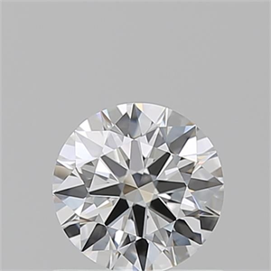 Picture of Natural Diamond 0.70 Carats, Round with Excellent Cut, F Color, VVS1 Clarity and Certified by GIA