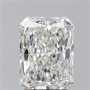 Picture of Natural Diamond 3.03 Carats, Radiant with  Cut, G Color, VS2 Clarity and Certified by GIA