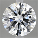 Del inventario de diamantes de laboratorio, 6.04 quilates, Redondo , Color E, claridad VVS2 y certificado IGI
