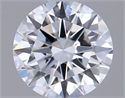 Del inventario de diamantes de laboratorio, 1.01 quilates, Redondo , Color D, claridad VVS2 y certificado IGI