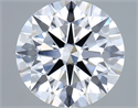 Lab Grown Diamond 3.75 Carats, Round with Ideal Cut, D Color, VVS1 Clarity and Certified by IGI