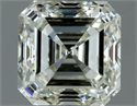 Natural Diamond 1.00 Carats, Asscher with  Cut, J Color, VVS2 Clarity and Certified by IGI