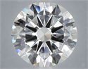 Lab Grown Diamond 6.00 Carats, Round with Excellent Cut, E Color, VVS2 Clarity and Certified by IGI