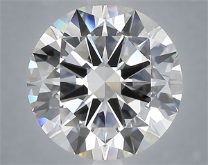 Picture of Lab Grown Diamond 6.00 Carats, Round with Excellent Cut, E Color, VVS2 Clarity and Certified by IGI