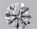 Diamante Natural 1.50 quilates, Redondo , Color F, claridad SI2 y certificado GIA
