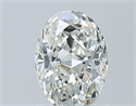 Diamante Natural 1.01 quilates, Ovalado , Color H, claridad VS2 y certificado GIA