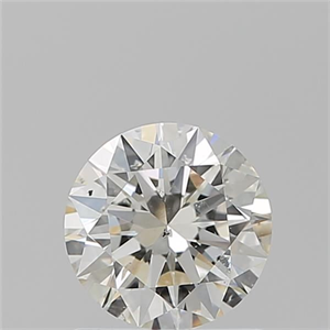 Picture of Natural Diamond 0.96 Carats, Round with Excellent Cut, J Color, SI1 Clarity and Certified by GIA