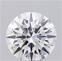 Del inventario de diamantes de laboratorio, 5.28 quilates, Redondo , Color F, claridad VVS1 y certificado IGI