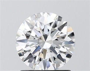 Picture of Lab Grown Diamond 1.22 Carats, Round with Ideal Cut, E Color, VVS2 Clarity and Certified by IGI