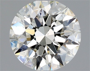 Picture of Natural Diamond 1.11 Carats, Round with Excellent Cut, J Color, VS2 Clarity and Certified by GIA