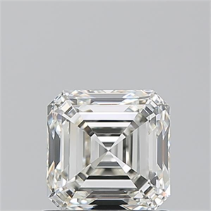 Picture of Natural Diamond 1.01 Carats, Asscher with  Cut, I Color, VS1 Clarity and Certified by GIA
