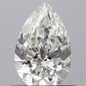 Foto Diamante Natural 0.56 quilates, De pera , Color F, claridad VS1 y certificado GIA de