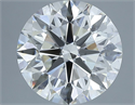 Natural Diamond 4.02 Carats, Round with Excellent Cut, I Color, VS2 Clarity and Certified by IGI