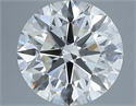 Natural Diamond 4.02 Carats, Round with Excellent Cut, I Color, VS2 Clarity and Certified by IGI