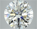 Diamante Natural 4.51 quilates, Redondo , Color K, claridad VS2 y certificado GIA