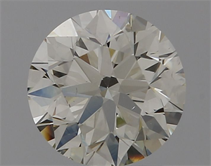 Picture of Natural Diamond 1.01 Carats, Round with Excellent Cut, I Color, SI1 Clarity and Certified by IGI