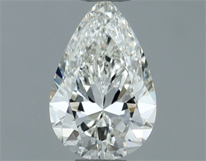 Picture of Natural Diamond 0.50 Carats, Pear with  Cut, I Color, VS2 Clarity and Certified by GIA