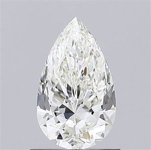 Picture of Natural Diamond 0.70 Carats, Pear with  Cut, K Color, SI1 Clarity and Certified by GIA