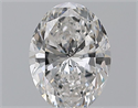 Natural Diamond 2.00 Carats, Oval with  Cut, F Color, SI2 Clarity and Certified by GIA