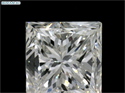 Natural Diamond 0.97 Carats, Princess with  Cut, I Color, VS2 Clarity and Certified by GIA