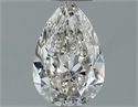 Natural Diamond 0.60 Carats, Pear with  Cut, J Color, VS1 Clarity and Certified by GIA