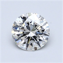 Natural Diamond 0.90 Carats, Round with Excellent Cut, G Color, SI2 Clarity and Certified by GIA