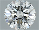 Natural Diamond 0.80 Carats, Round with Excellent Cut, I Color, VS1 Clarity and Certified by GIA