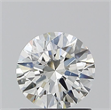 Natural Diamond 1.00 Carats, Round with Excellent Cut, J Color, SI1 Clarity and Certified by GIA