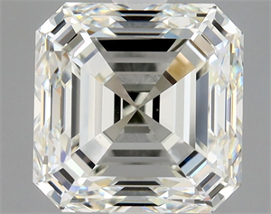 Foto Diamante Natural 1.70 quilates, Asscher , Color J, claridad VS1 y certificado GIA de