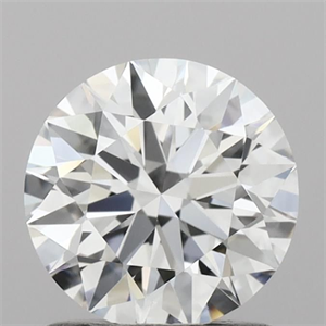 Picture of Lab Grown Diamond 1.07 Carats, Round with Ideal Cut, E Color, VVS1 Clarity and Certified by IGI