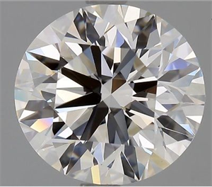 Picture of Natural Diamond 3.12 Carats, Round with Excellent Cut, D Color, IF Clarity and Certified by GIA