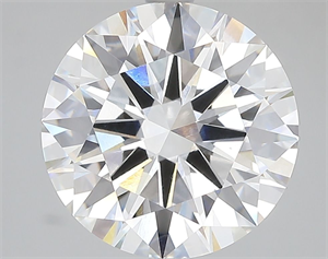Picture of Lab Grown Diamond 5.08 Carats, Round with Ideal Cut, D Color, VVS1 Clarity and Certified by IGI